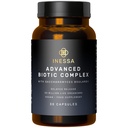 Inessa Advanced Biotic Complex - 50 miliardi di CFU Probiotici per le donne Digestive, Gut Health con rilascio ritardato - 7 Strain Dairy Soy Gluten Free Probiotic Supplement - 30 Vegan Capsule per gli uomini e il tessuto