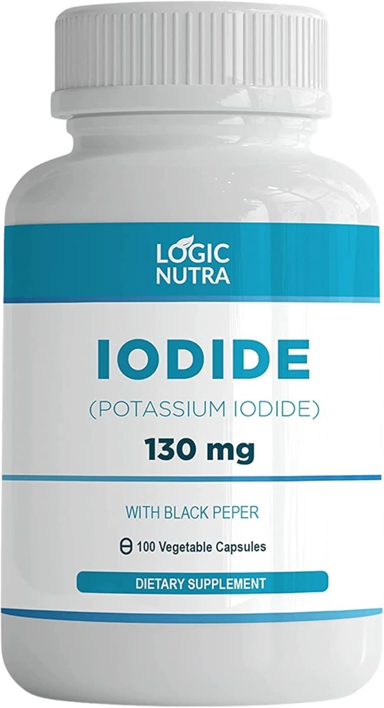 Iodio (Potassium Iodide) 130 mg con 100 capsule vegetali