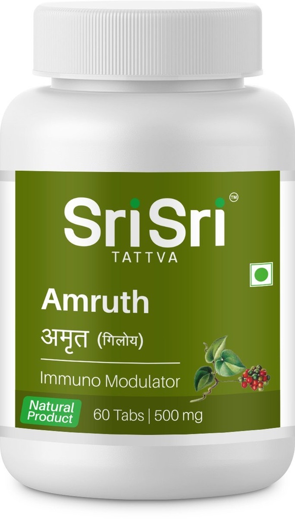 Sri Prodotti Ayurveda Amruth Immuno Modulator Tablet 500Mg PACKOF 2