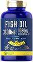 Carlyle Fish Oil 3600mg | 1080mg Omega 3 | 120 Count | Non OGM e Gluten Supplemento gratuito