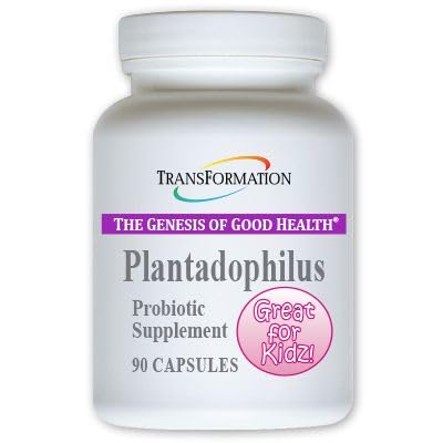 Trasformazione La Genesi di buona salute Enzimi Plantadophilus Integratore di Probiotici Natural Plant-Based, Practitioner Raccomandato, Non OGM, per Salute Digestiva, Supporto Immune, Equilibrio di Gut, 90