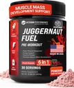Juggernaut Fuel Preworkout. 30 Serve. Zucchero libero, nessun dolcificante artificiale, Creatina-Free Formula con Beta-Alanina per l'energia e l'idratazione. Realizzato in USA.