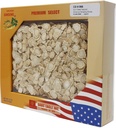 DOL American Ginseng Slices dal Wisconsin (Ginseng Root Wisconsin Cresciuto! La maggior parte della gente lo usa per fare il tè di Ginseng! Buon per la salute! 8OZ/Box
