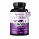 Magnesio Glycinate 400mg - 5X Absorbimento Superiore - Sostegno Stress Relief, Sonno, Bone Salute - 100% Chelated - Pure Magnesium Supplement - 90 Veggie Capsule