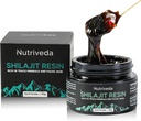 Premium Shilajit Resina 600mg - Gold Grade Himalayan Shilajit - Ricco di minerali di trace e acido Fulvico per l'energia e il supporto immunitario - Testato di terze parti - 30g (Miglioramento del gusto, meno grasso)