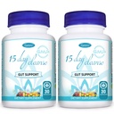 15 giorni Cleanse Gut Support 2 Pack | Colon Broom, Detox Supplemento con Senna, Cascara Sagrada & Psyllium Husk, per uomini e donne | Totale 60 capsule