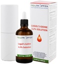 2.2% Soluzione di iodio di Lugol 3.4 Fl Oz | Ingredienti di grado farmaceutico | Soluzione Lugols Realizzata con Iodina e Potassium Iodide. Heiltropfen®