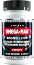 Biotest Omega-Man - 300mg Alto assorbimento LJ100 Longjack (Eurycoma longifolia) - 30 Softgels