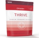 Le-Vel Thrive Cran+ | Polvere di supplemento di erbe per la salute del tratto urinario | con D-Mannose, mirtillo, Aceto di sidro di mele e antiossidanti | 30 pacchetti