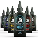 Bossman Jelly Beard olio Variety Pack - Cuscinetto Grooming Care and Growth Kit - Tutti 6 Cuscinetti Jelly olio - Made in USA