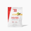 TB12 polvere proteica a base vegetale di Tom Brady, 24g di proteine di pea vegana, basso zucchero, basso carbo, non OGM, sostituzione del pasto, Keto Friendly, Paleo, senza zucchero, aroma di vaniglia (1.12 oncia, confezione da 12)