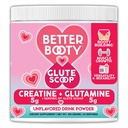 Migliore stivale Glute Scoop, Creatina per le donne Creatina + L’Glutamina Aminoacido, Perfetto Bevanda Mix Supplemento, Non aromatizzato (300 Grammi, 30 Serve)