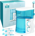 iTHERAU Irrigatore nasale Sinus Rinse Bundle, Detergente potente del naso per il sollievo del seno 4 Consigli di pulizia del naso con 40 SaltPods