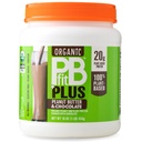 PBfit Vegan Burro di arachidi organici & Chocolate Plus Powder, 1 Pound