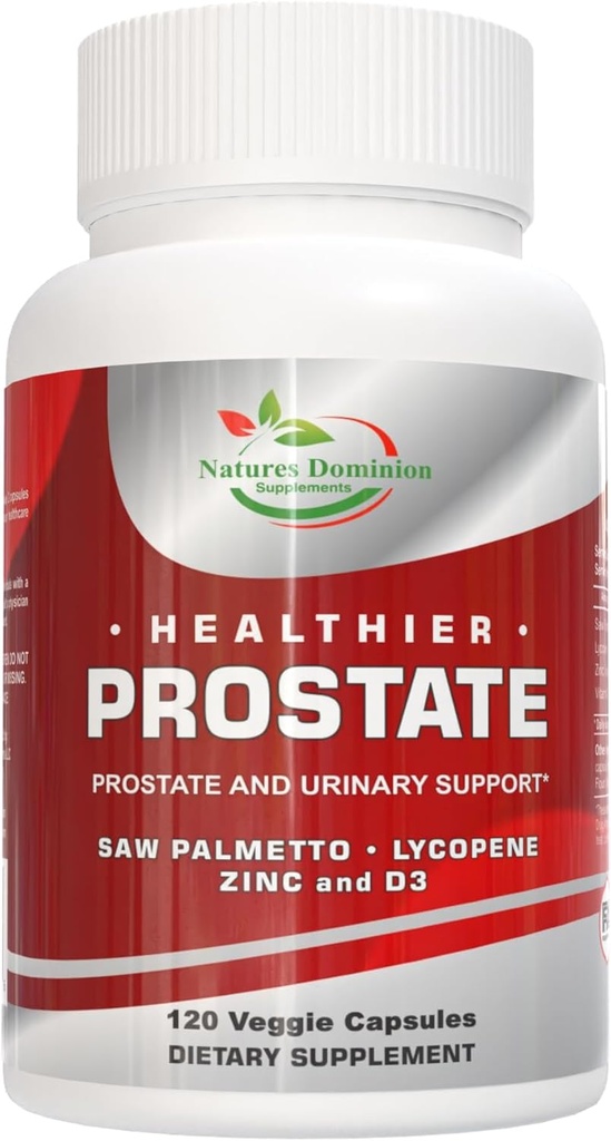 Sega Palmetto per uomini, licopene, zinco, vitamina D3. Integratori di prostata per gli uomini, controllo della vescica. Sega Palmetto Supplemento per gli uomini. Supporto alla prostata con Lycopene