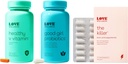 Love Wellness The Killer, Good Girl Probiotics & Healthy V Vitamin | Triple Threat Vaginal Suppository Kit | Vitamine e Suppositori ad azione rapida per la salute vaginale - Aiuta a sostenere l'odore sano e pH