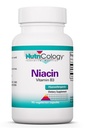Nutrizione Niacin Supplemento - Vitamina B3 per Uomini e Donne, Niacina con Flush, Acido Nicotinico, NAD, 250 mg di capsule vegetariane - 90 Conte