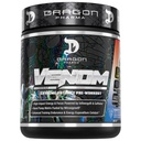 DRAGON PHARMA Venom Extreme Potency Pre-Workout, Laser Sharp Focus + Energy, Performance Intensa, Ingredienti Proven per Vasodilation & Endurance (40 Serve, Bomb Pop)