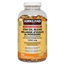 Costco Companies Inc. Kirkland Signature 100% Wild Fish Oil Blend con Alaskan Salmon Oil, 1000mg, 400 Softgels