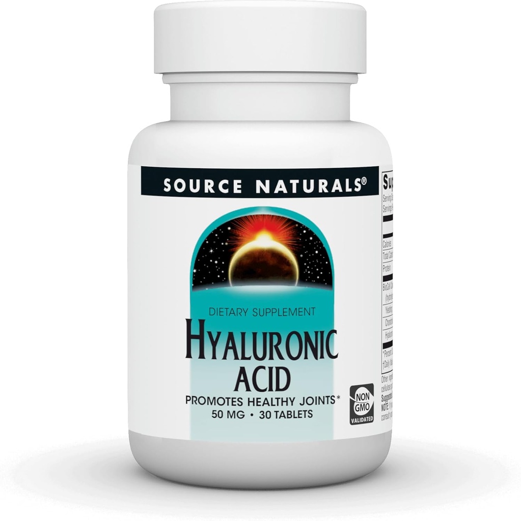 origine naturale acido ialuronico, 50 mg, 30 compresse