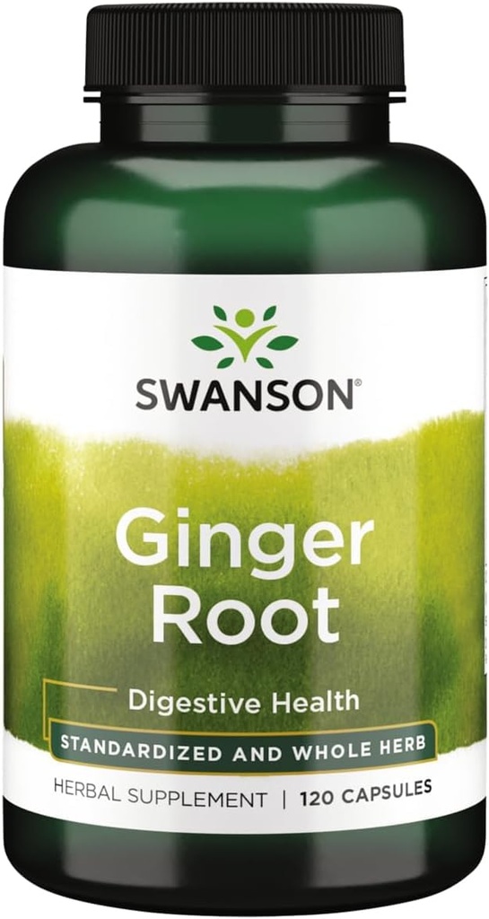 Swanson Ginger Root (Standardized) 250 Milligrammi 120 capsule