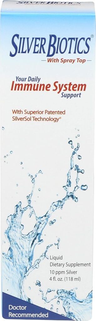 American Biotech Labs Silver Biotics Ultimate Immune System Support, 4 Ounce Fluid