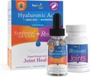 Hyalogic Synthovial Sette Acido Ialuronico Liquido & Resveratrolo Capsule - Supporto Giunto HA - Vegan - 1 oz