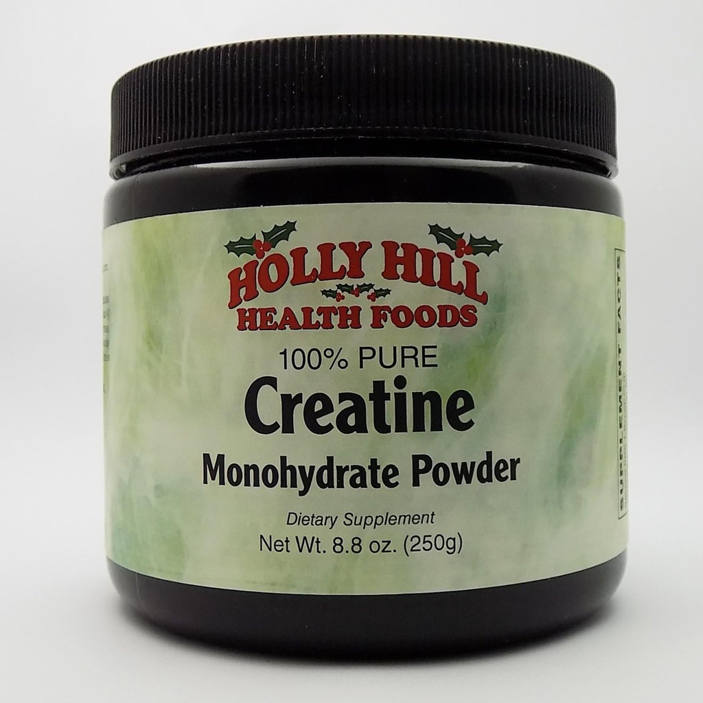 Holly Hill Health Foods, polvere monoidrata 100% pura della creatina, 8,8 once