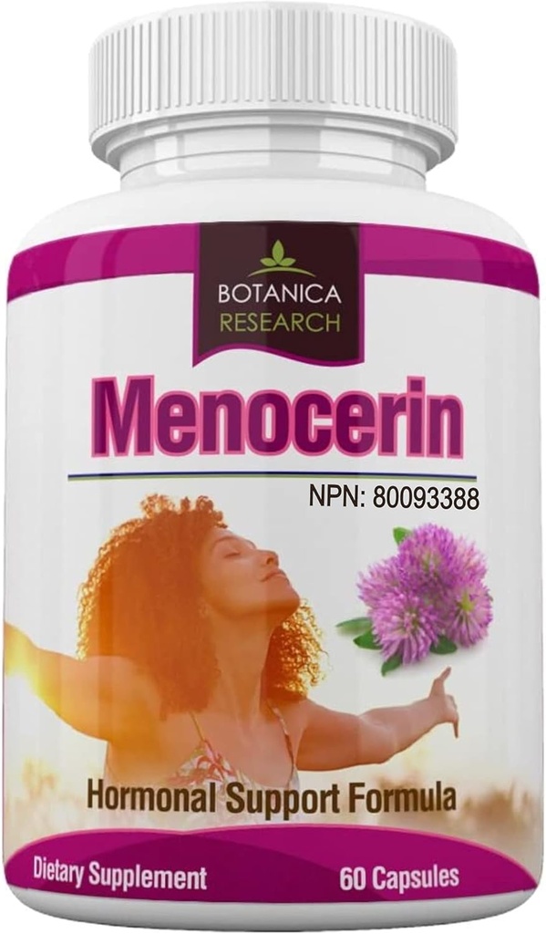 Supporto di sollievo di menopausa per le notti di flash caldi Sweats supplemento di sostegno dell'equilibrio ormonale per le donne estrogeni Wild Yam Black Cohosh Vitamins Lorice Root Herb Red Clover Extract Chasteberry Pills