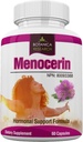 Supporto di sollievo di menopausa per le notti di flash caldi Sweats supplemento di sostegno dell'equilibrio ormonale per le donne estrogeni Wild Yam Black Cohosh Vitamins Lorice Root Herb Red Clover Extract Chasteberry Pills