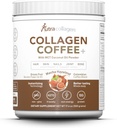 Polvere di peptide NUTRACOLLAGEN con il caffè colombiano Premium; erba-Fed; Keto Friendly, MCT olio di cocco polvere, soia libera, senza glutine, senza zucchero, 40 mg di caffeina/SVG; Mocha nocciola 25 Servings