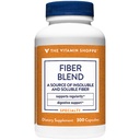 La vitamina Shoppe Fiber Blend, una fonte naturale di fibre insolubili e solubili, supporta la salute digestiva e regolarità (300 capsule)