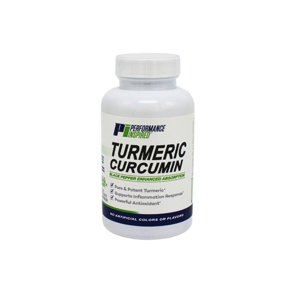 Prestazioni Ispirate Nutrizione Curcumina Curcumina Capsule – Supporto Congiunto & Antiossidante – Assorbimento potenziato – 60 Conte