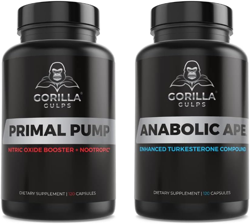 Gorilla Gulps | Ape anabolica + pompa primaria Bundle