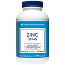 La vitamina Shoppe Zinc 50 MG Per Serving (200 capsule)