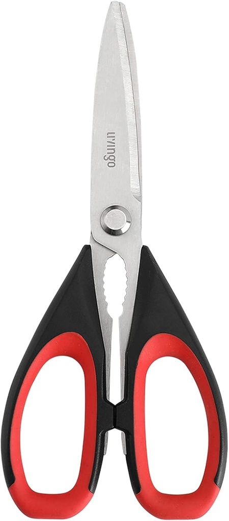 Forbici da cucina LIVINGO Heavy Duty, cesoie da cucina resistenti ultra nitide, forbici da cucina multiuso in acciaio inossidabile
