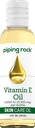 Piping Rock Vitamin E Oil | 5000 IU | 4 fl oz | per pelle, viso, capelli, e chiodi | Nourishing Supplement
