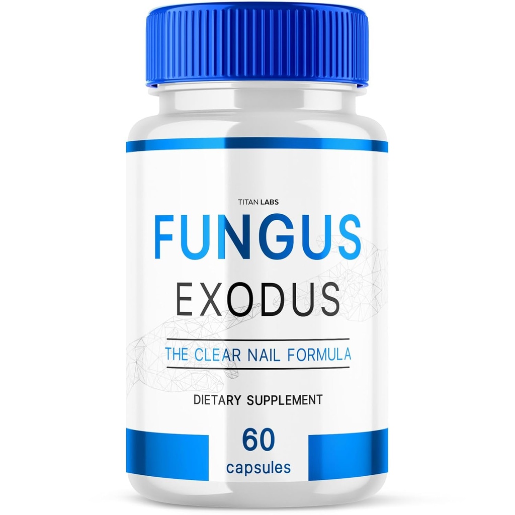 Fungus Exodus Le Pillole di Formula Unghie Cancella, Fungus Nails Probiotic 60 Conte