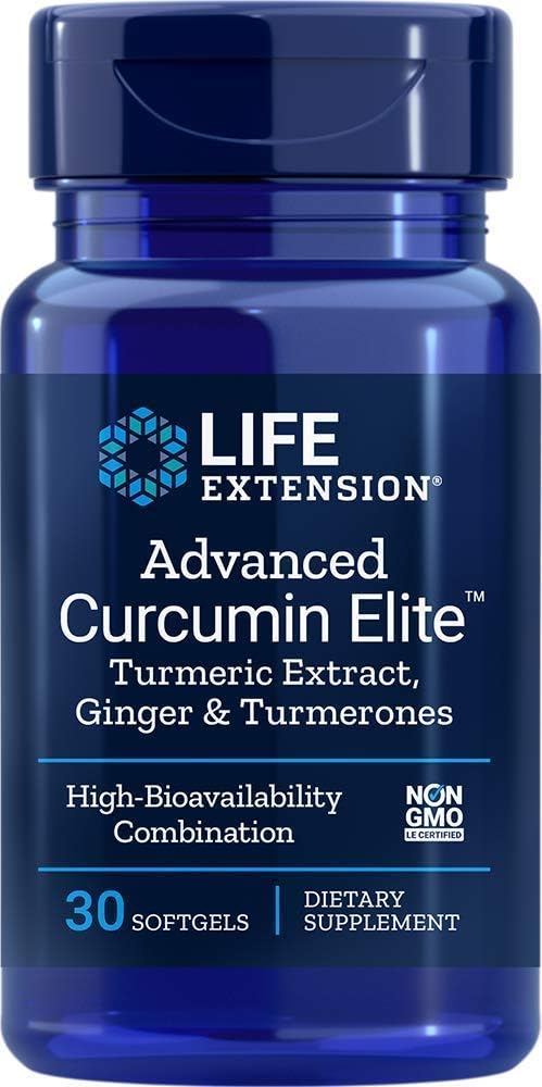 Bio-Curcucina avanzata con Ginger & Turmerones, 30 Softgels