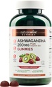 NatureWise Ashwagandha Gummies - Fragola Kiwi - KSM-66 con vitamina D3 - Supporto calmante per l'umore - Vegetariano - Non OGM, Gelatina e Gluten Free - 180 Conte[3-Month Alimentazione]