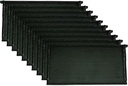 Mann Lake Premium Apicoltura Cornici, All-in-One Frame & Foundation, Rivestimento naturale cera d'api, Universal Fit, BPA & BPS Free, 9 1/8 pollici, Nero, 10-Pack