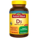 Vitamina D3 1000 IU (25 mcg), Integratore di vitamina D per Bone, denti, supporto per la salute muscolare e immunitaria, 300 compresse, alimentazione di 300 giorni