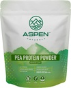 Aspen Naturals Pea Protein Powder 5 Lb – Crescita del muscolo, Digestione, Piena & Heart Health Support | Unflavored, Plant Based, Soy- & Gluten-Free, Non-GMO, Vegan, Keto & Low Carb | 26g di Protein
