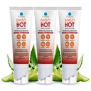 Dr. Robaina DMSO HOT Roll-On - 99,9% Pure Pharmaceutical Grade | Multi-Ball Applicatore per il calore mirato | Zechstein Magnesium, MSM, Arnica, Aloe Vera, Vitamina E - 4 oz | Made in USA