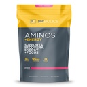 Purbolics Aminos + Energy | Supports Recovery, Energy & Focus | 95mg di Caffeina, 0 Sugar & 60 Servings (Razzle Dazzle)