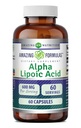 Stupefacente Formulas Alpha Lipoic Acid | 600 Mg Per Serving Supplement | Capsules | Non-GMO | Gluten Free | Made in USA (1 Pack | 60 Count)