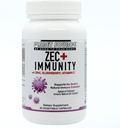 ZEC+ Immunità - Vitamine per adulti con zinco, mirtillo e vitamina C - Integratore naturale di supporto immunitario di sambuco per la vita sana - 90 Conta capsule vegetali