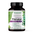 Emerald Labs Prenatal 1-Daily Multi - Multivitaminico Prenatale con Folato Metilato, Ferro da stiro, Miscela Tutto-Fod & More - Soy-Free, Gluten-Free - 30 Capsule Vegetali