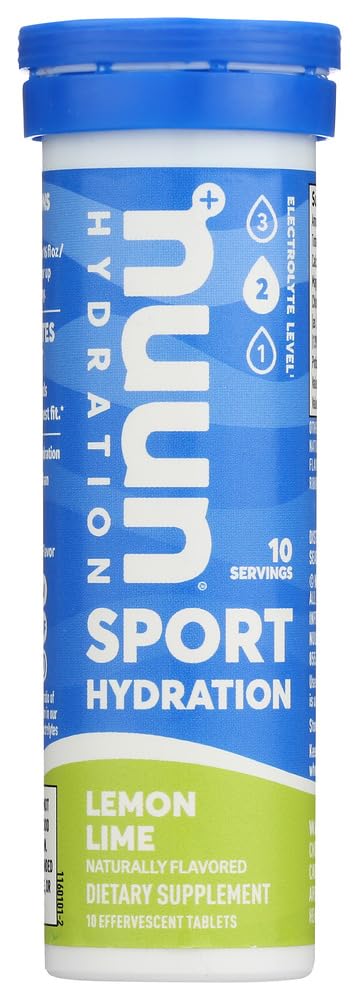 Nuun attivo: Lime Electrolyte Lime Tablet bevande migliorate (6-Pack di 10 compresse)6