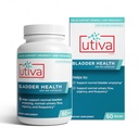 Salute della vescica Szio+ Utiva - Supplemento di controllo per la vescica eccessiva e la salute del tratto urinario inferiore - clinicamente dimostrato per ridurre la frequenza e l'urgenza - 60 capsule